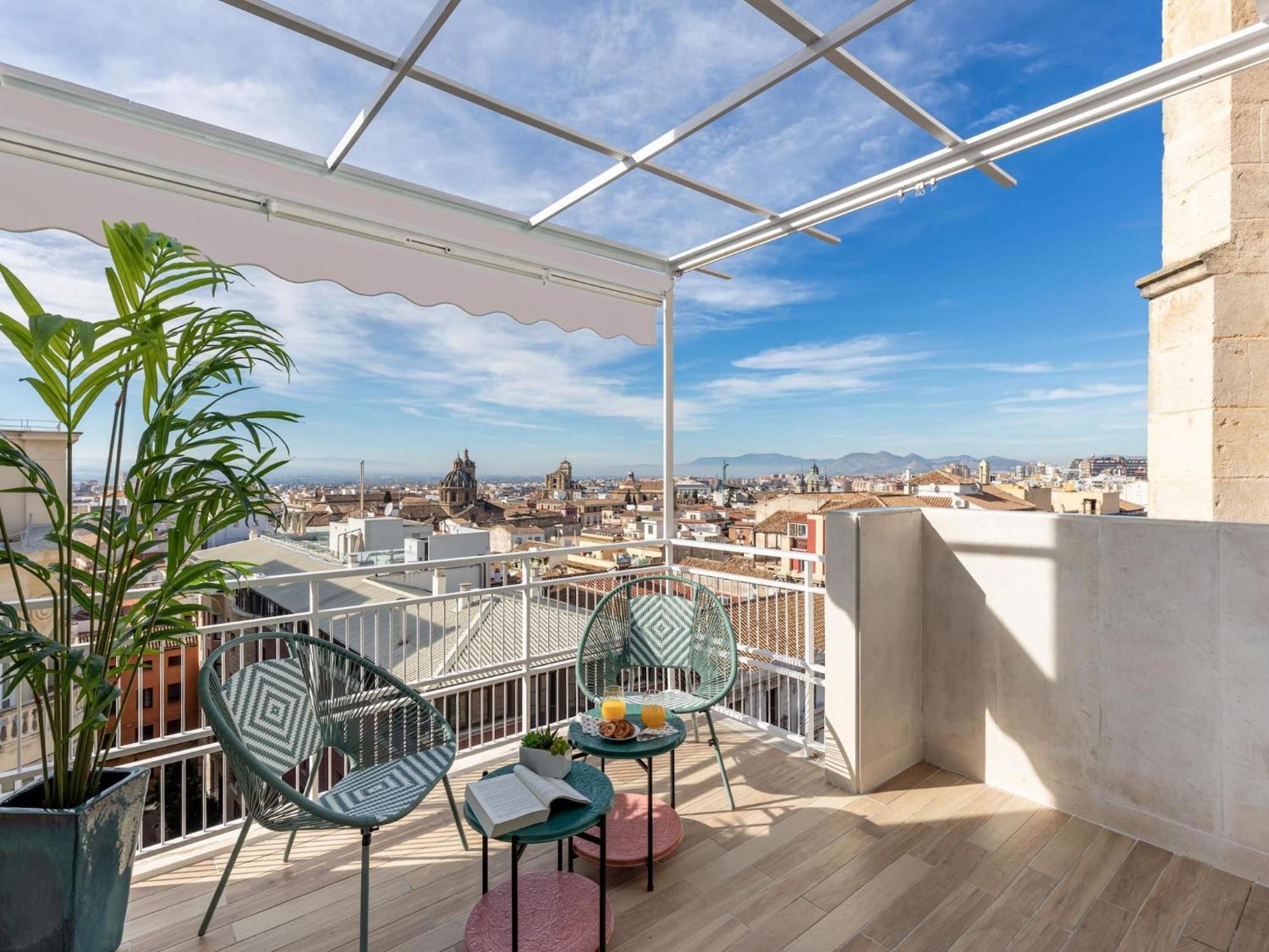 Apartmán Luxury Alhambra Penthouse Collection Gran Via Granada Exteriér fotografie