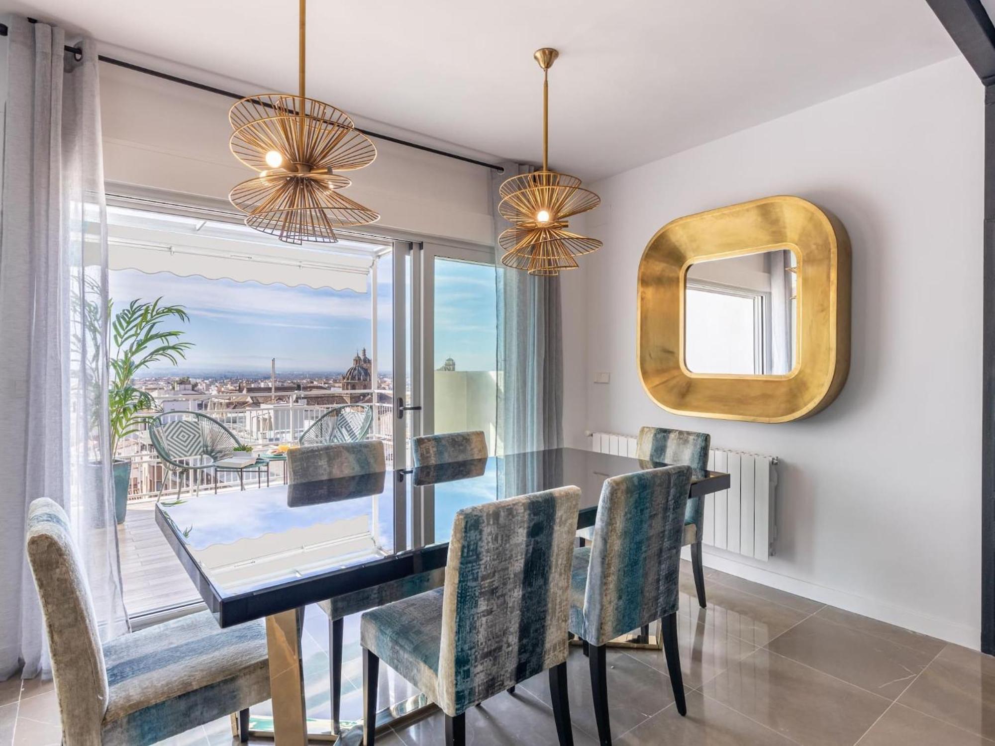 Apartmán Luxury Alhambra Penthouse Collection Gran Via Granada Exteriér fotografie